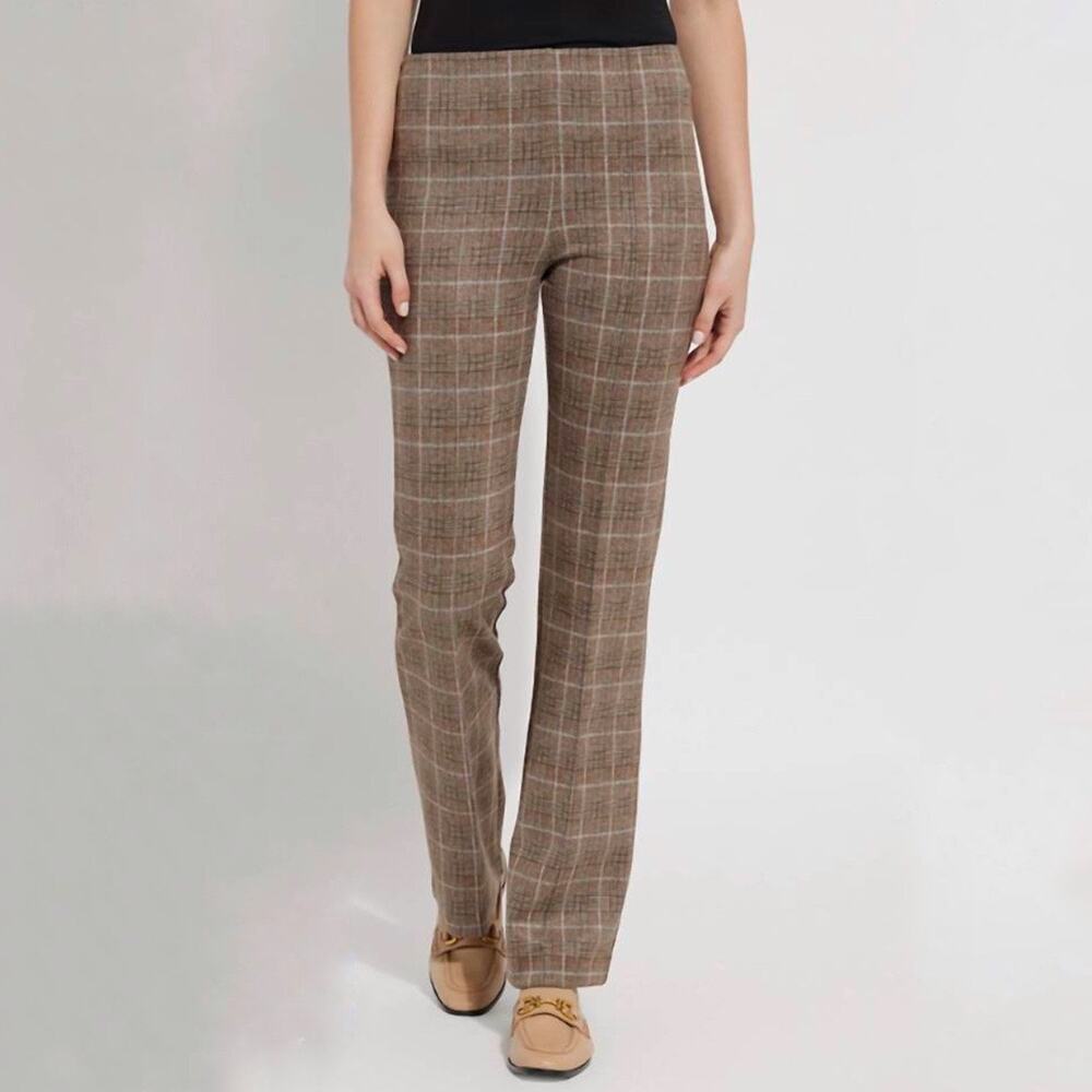 Lysse Plaid New York Greenwich Elysse Pants Sz XS